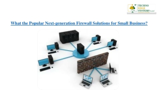 How can small businesses benefit from next-generation firewall solutions