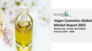 Vegan Cosmetics Market Report Overview, Size, Growth 2022 – 2031
