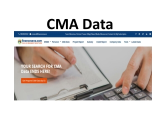 CMA Data