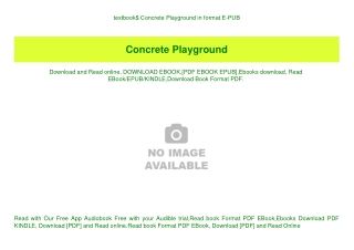 textbook$ Concrete Playground in format E-PUB