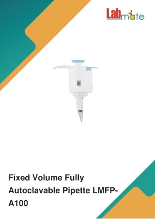 Fixed-Volume-Fully-Autoclavable-Pipette-