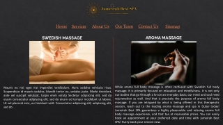 Spa Jumeirah | Jumeirahbestspa.com