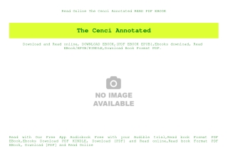 Read Online The Cenci Annotated READ PDF EBOOK