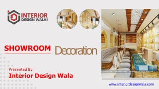 Showroom Interior Design