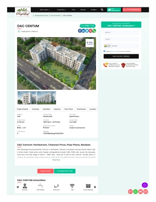 DAC Centum Tambaram, Chennai