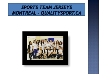 Sports Team Jerseys Montreal - qualitysport.ca