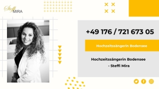 Hochzeitssangerin Bodensee - Steffi Mira