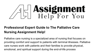 Professional-expert-guide-to-the-palliative-care-nursing-assignment-help!