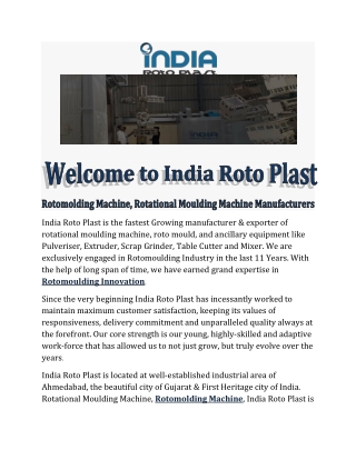 India Roto Plast