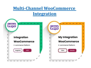 Multi-Channel WooCommerce Integration | Order and Inventory Management