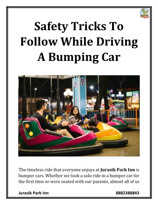 Safety Tricks To Follow While Driving A Bumping Car