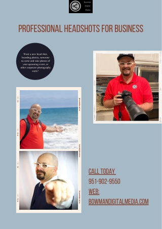 Professional Headshots for Business