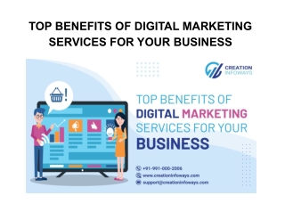 Top Benefits of Digital Marketing Services for Your Business