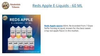 Reds Apple E-Liquids - 60 ML
