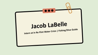 Jacob LaBelle - An Accomplished Professional - Ann Arbor, MI