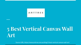 5 Best Vertical Canvas Wall Art