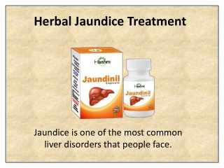 Cure and prevention of jaundice with Jaundinil Capsule