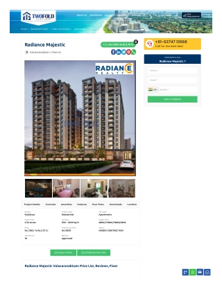 Radiance Majestic Valasaravakkam