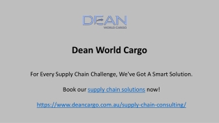 Supply Chain Management Solutions in Australia