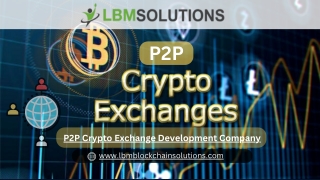 P2P Crypto Exchanges