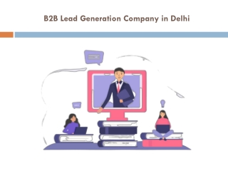 B2B Lead Generation Company in Delhi