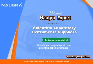 Scientific Laboratory Instruments Suppliers