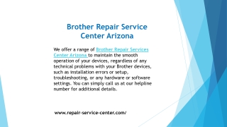 Brother Service Center Arizona