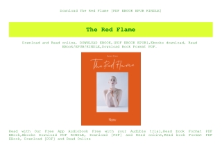 Download The Red Flame [PDF EBOOK EPUB KINDLE]