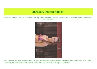 (READ)^ JESSICA (French Edition) PDF Full