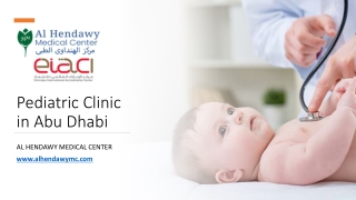 Pediatric Clinic in Abu Dhabi​