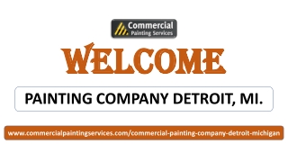 PAINTING COMPANY DETROIT MI