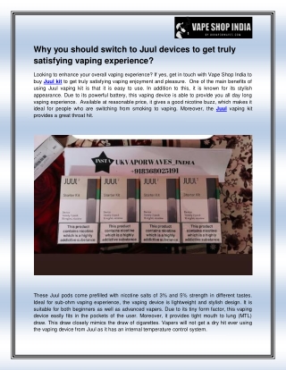 Juul kit