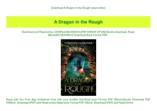 Download A Dragon in the Rough {read online}