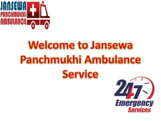 Shift Patients Conveniently with Jansewa Panchmukhi Ambulance in Railway Station and Koderma