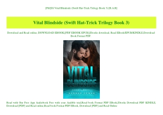 [Pdf]$$ Vital Blindside (Swift Hat-Trick Trilogy Book 3) [R.A.R]