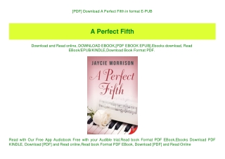 [PDF] Download A Perfect Fifth in format E-PUB