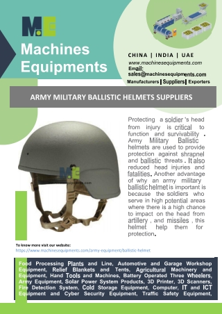 Army Military Ballistic Helmets Suppliers