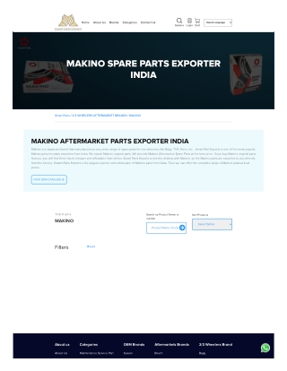 Makino parts exporter