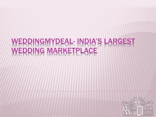 Weddingmydeals