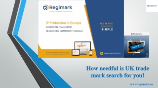 How needful is UK trade mark search for you!