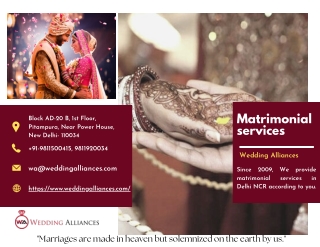 Top Matrimonial services for You