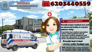 Take Train Ambulance Service with Quick Response |ASHA