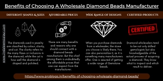 Benefits of Choosing A Wholesale Diamond Beads Manufacturer