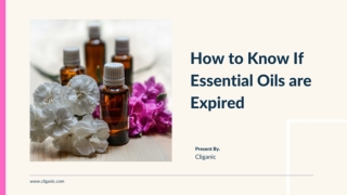 How to Know If Essential Oils are Expired