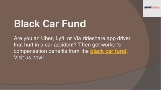Black Car Fund
