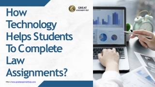 How Technology Helps Students To Complete Law Assignments