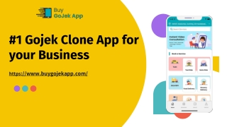 Gojek Clone App provide 82  On Demand Services