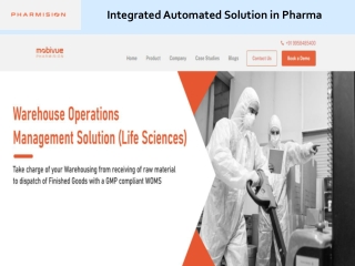 Integrated Automated Solution in Pharma - BCI Pharmision