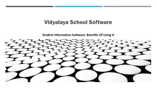 Student Information Software Benefits Of Using It