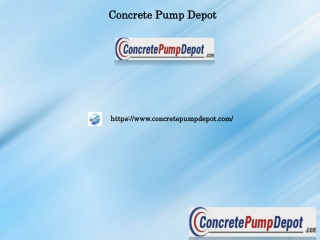 Schwing Concrete Pumps for Sale, concretepumpdepot.com